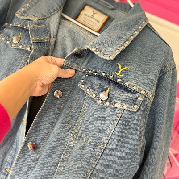 Fringed Blue Jean Jacket - Picture 7 of 13